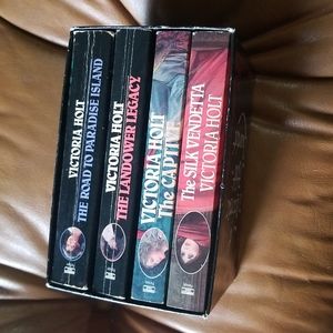 A Victoria Holt quartet, romance novels